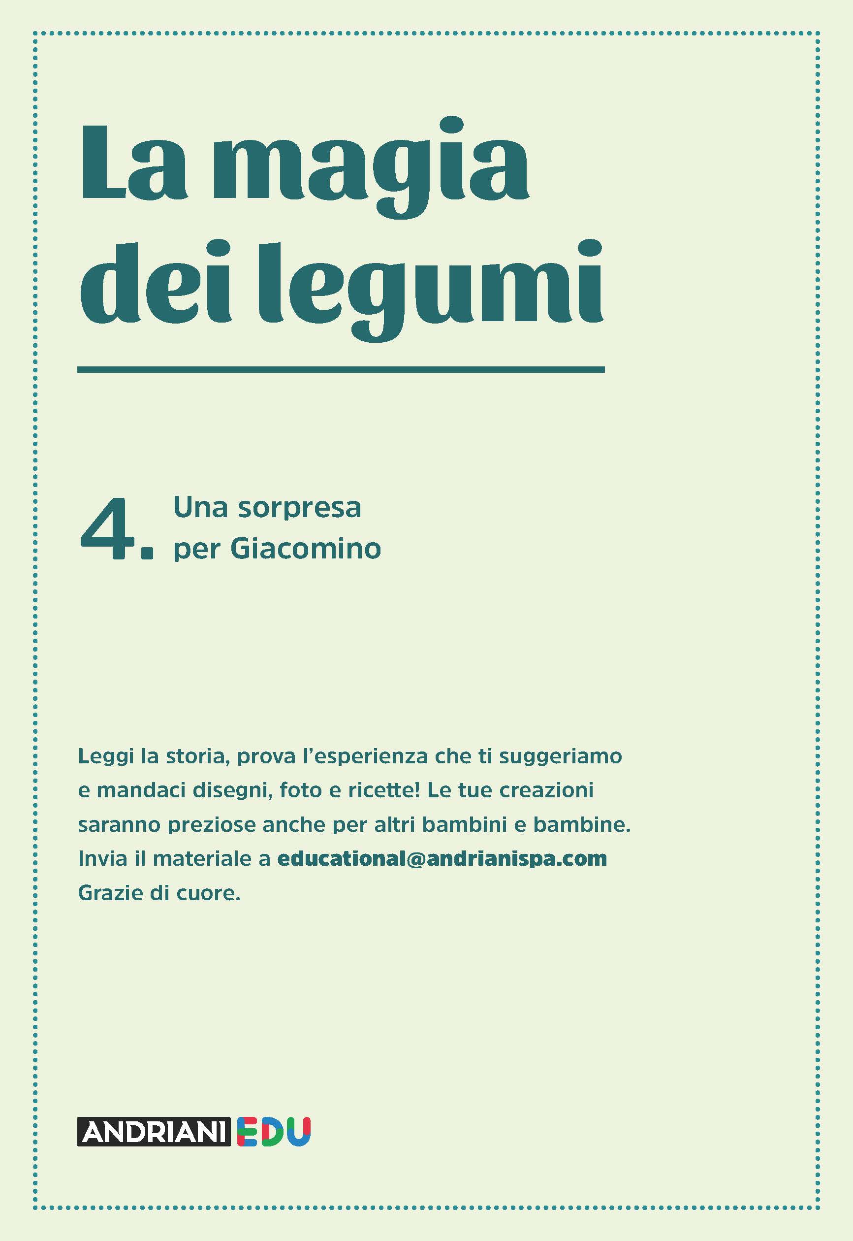 4. Una sorpresa per Giacomino