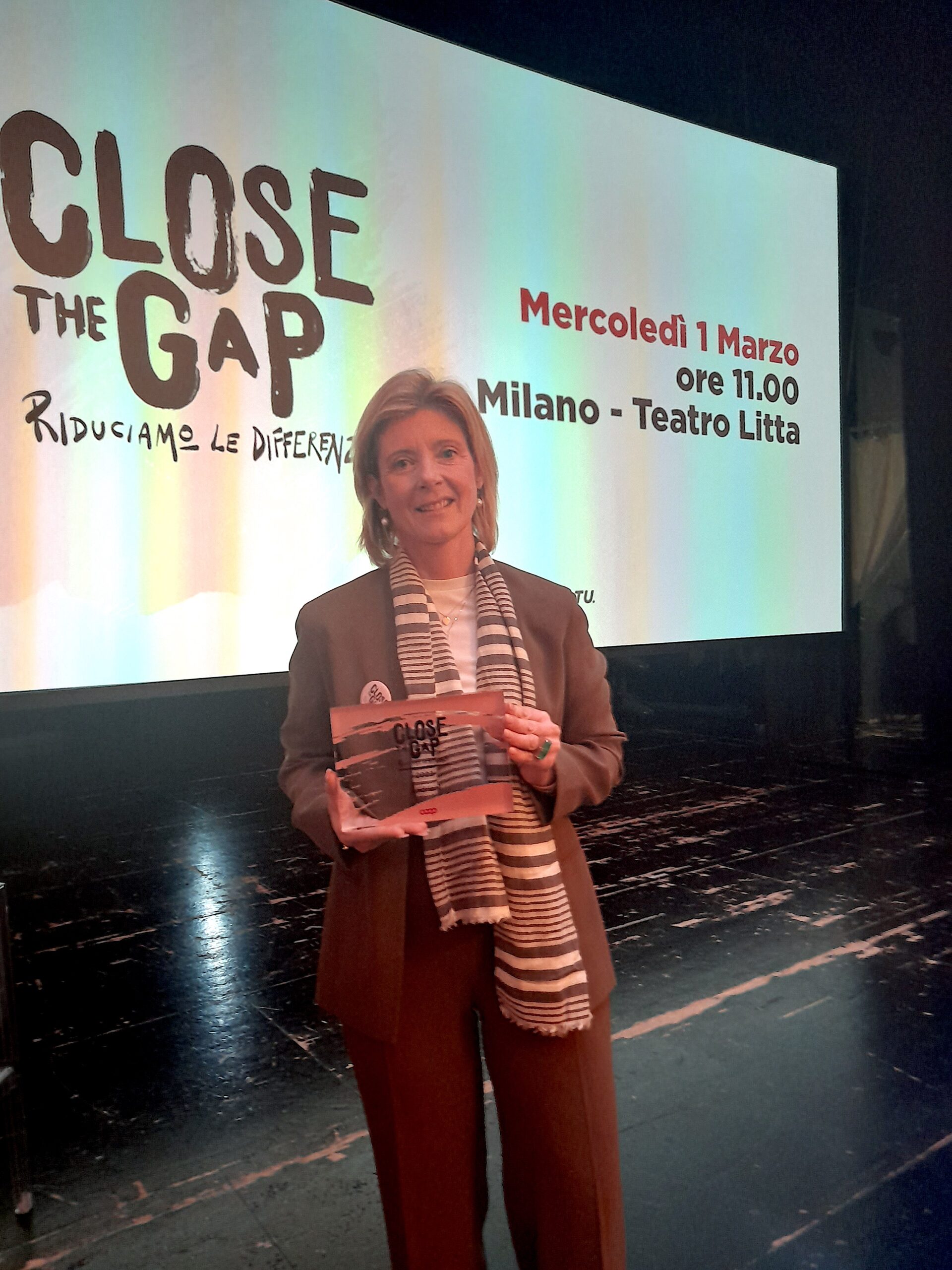 AD ANDRIANI IL RICONOSCIMENTO CLOSE THE GAP DI COOP NELLA CATEGORIA “PROGETTI A SOSTEGNO DELLA PARITÀ GENITORIALE”